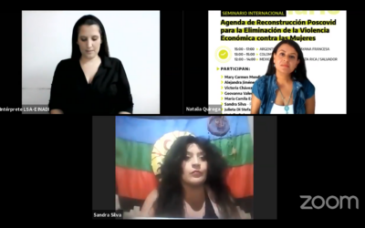 Seminario internacional: Agenda de Reconstrucción Poscovid para la Eliminación de la Violencia Económica contra las Mujeres